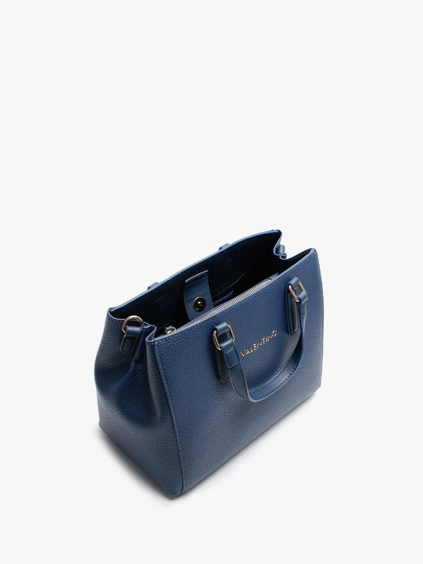 Superman Pebbled Navy Tote Bag