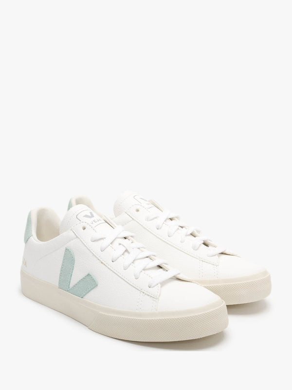 Campo Chromefree Leather Extra White Matcha Trainers