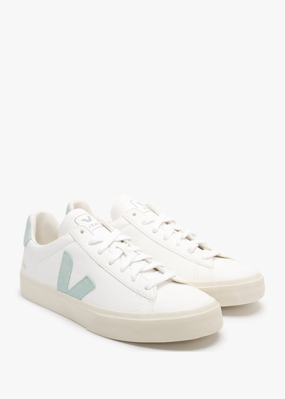 Campo Chromefree Leather Extra White Matcha Trainers