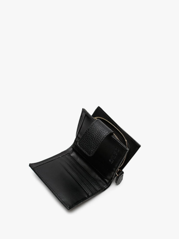 Alexia Black Zip Around Purse