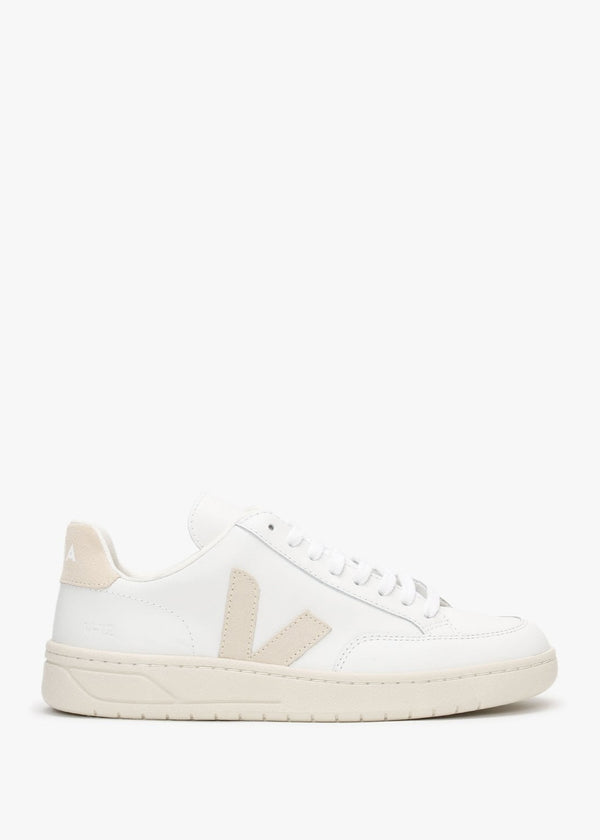 V-12 Leather Extra White Sable Trainers