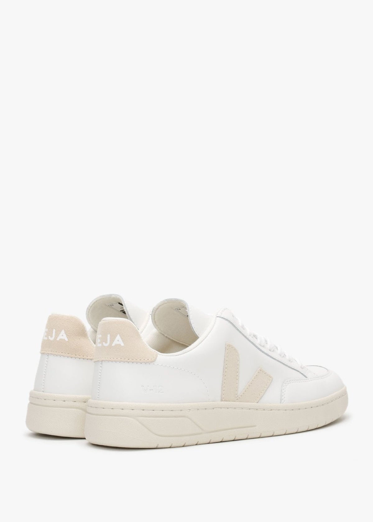 V-12 Leather Extra White Sable Trainers