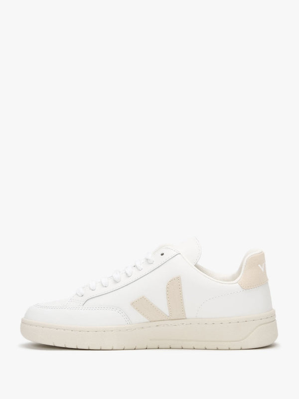 V-12 Leather Extra White Sable Trainers
