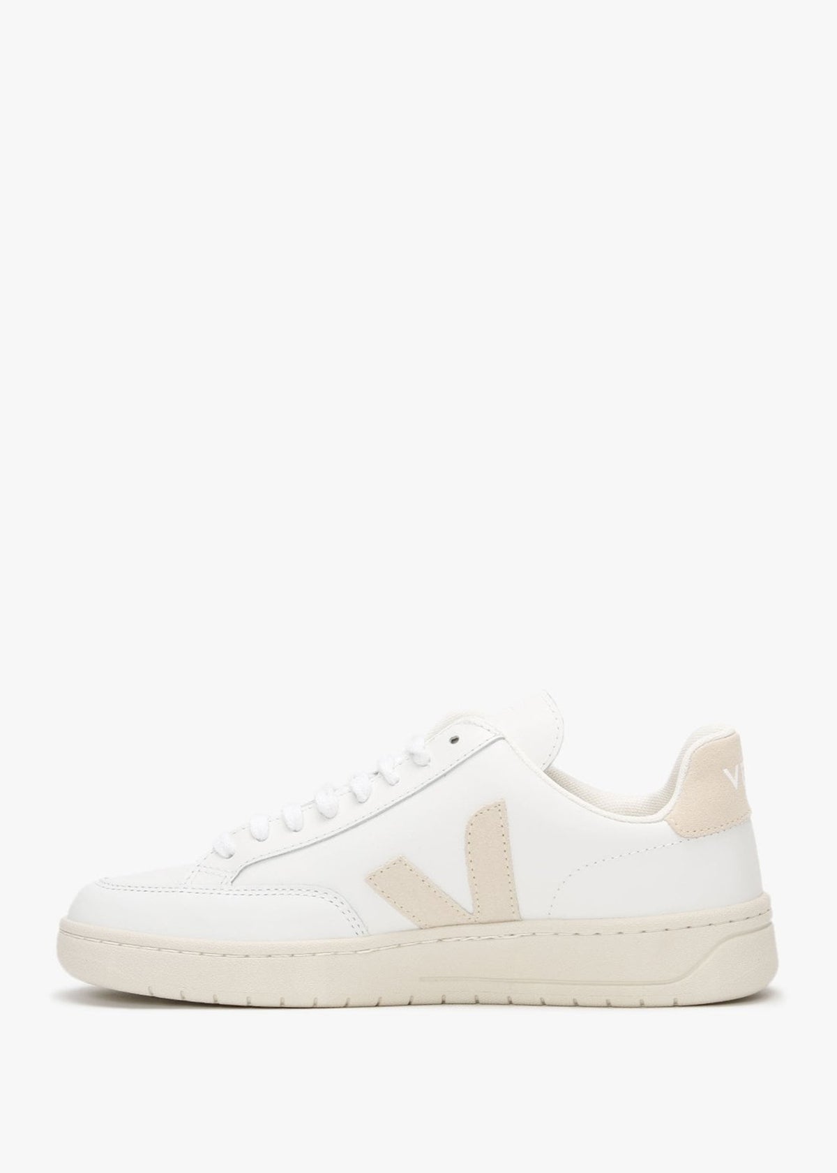 V-12 Leather Extra White Sable Trainers