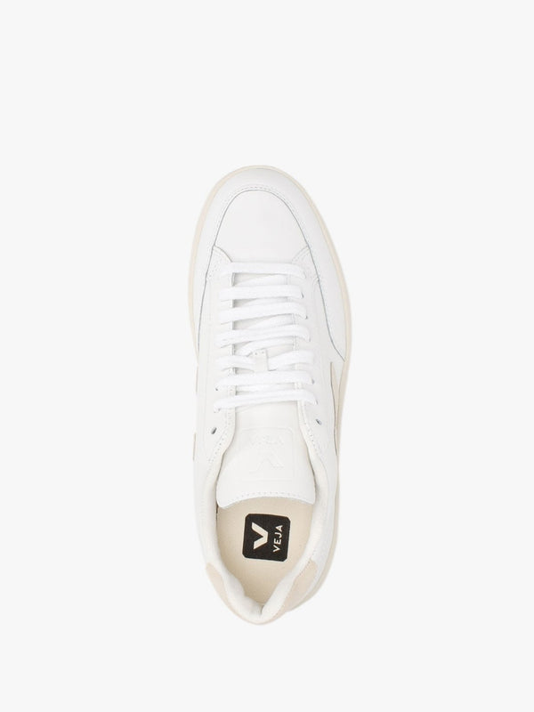 V-12 Leather Extra White Sable Trainers
