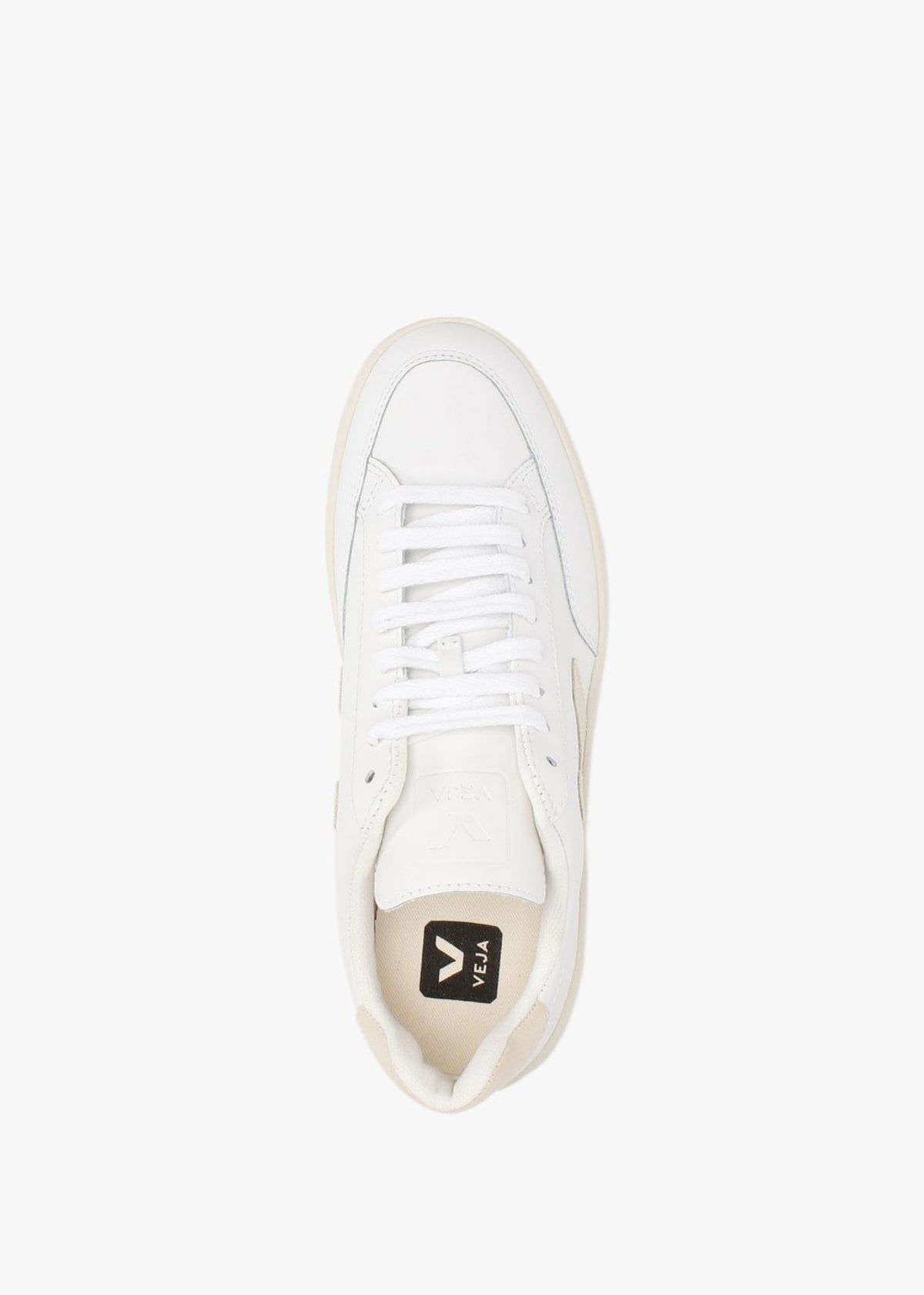 V-12 Leather Extra White Sable Trainers