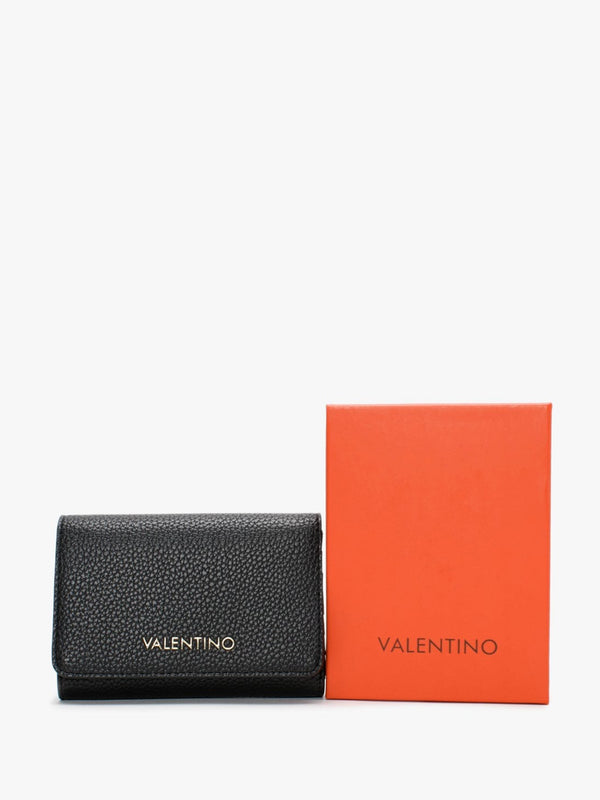 Superman Black Pebbled Travel Wallet