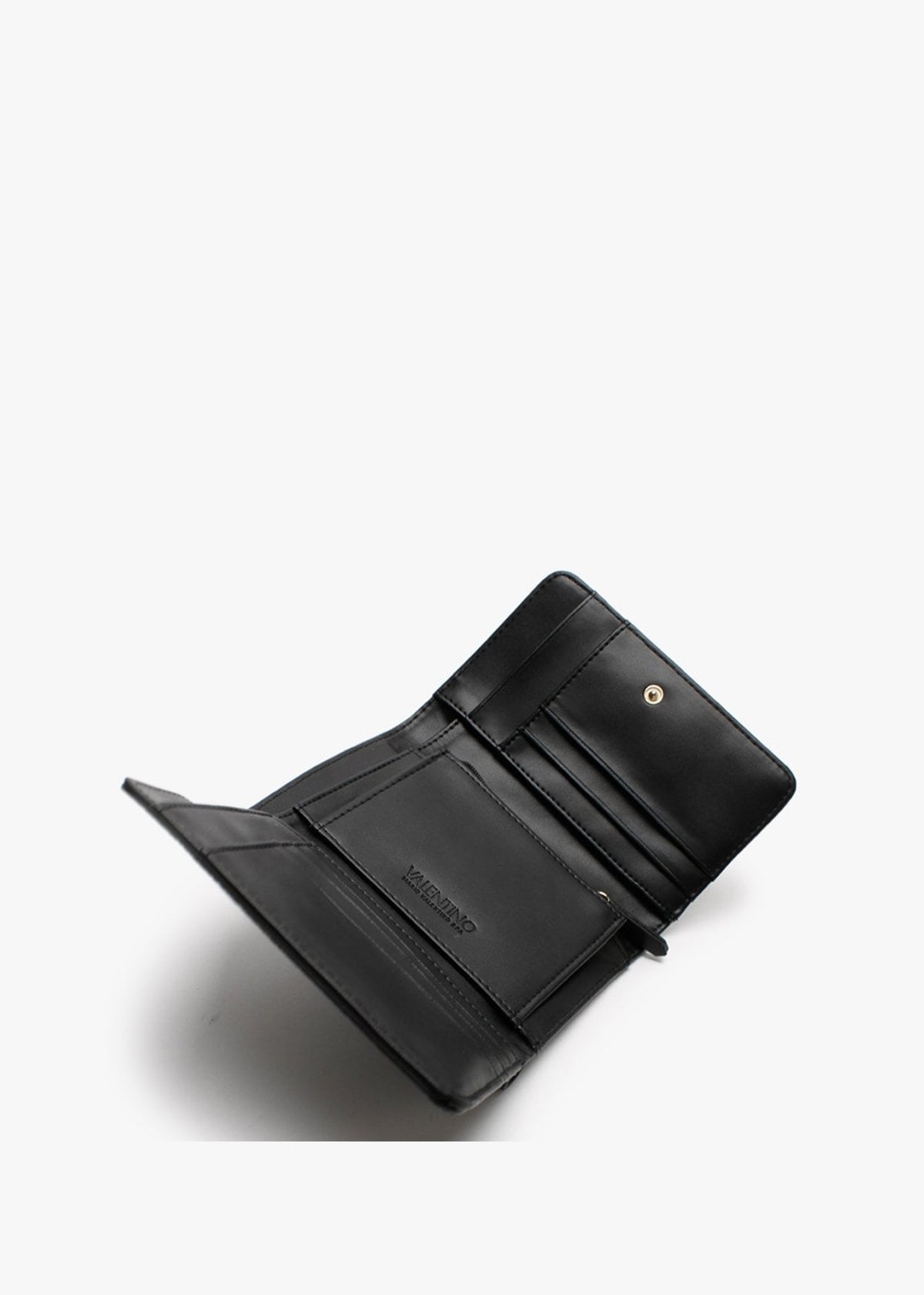 Superman Black Pebbled Travel Wallet
