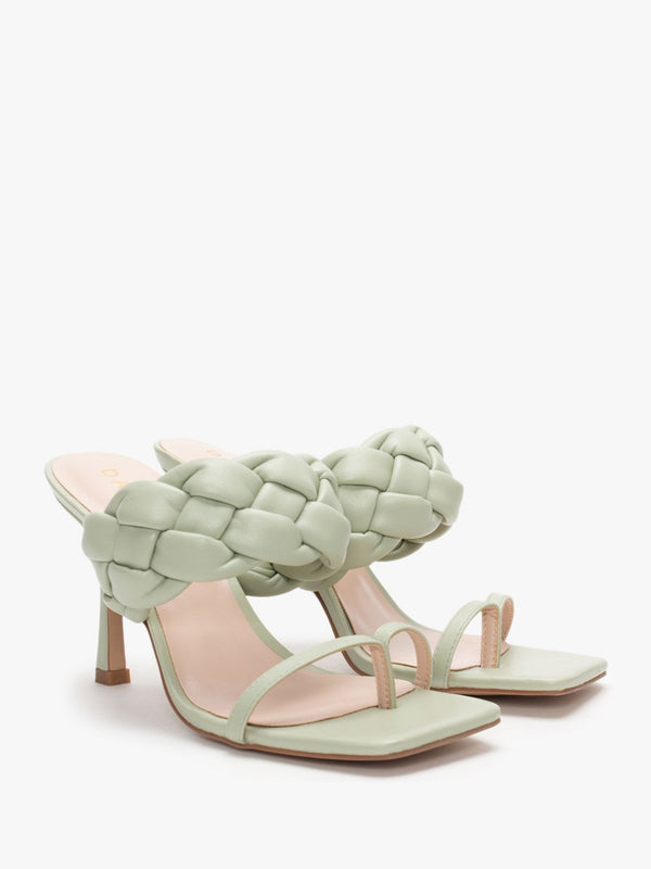 Rowley Green Chunky Woven Mules