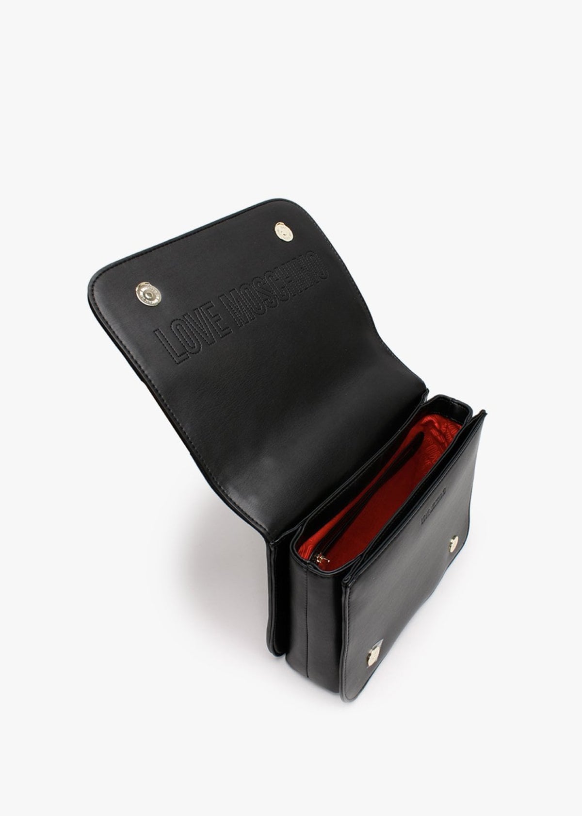 Quilted Chain II Black Shoulder Bag