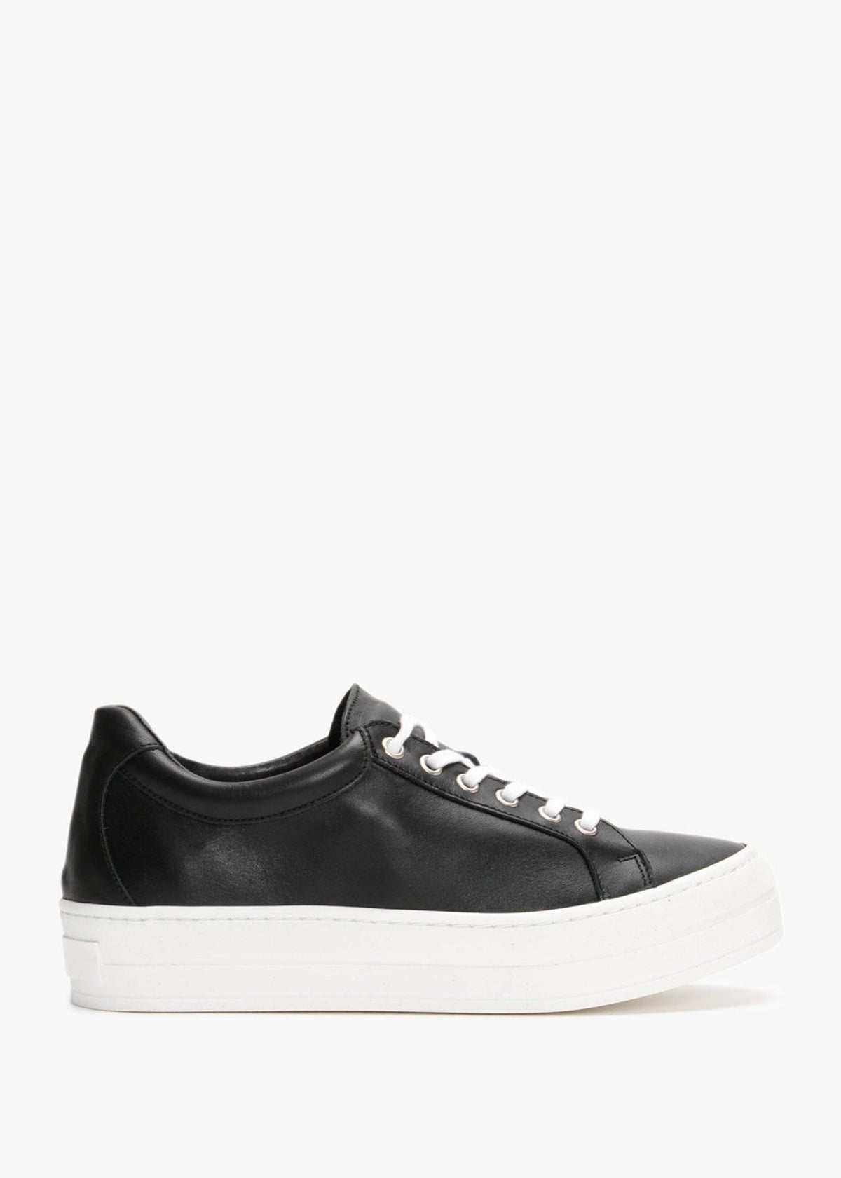 Piccadilly Circus Leather Flatform Trainers