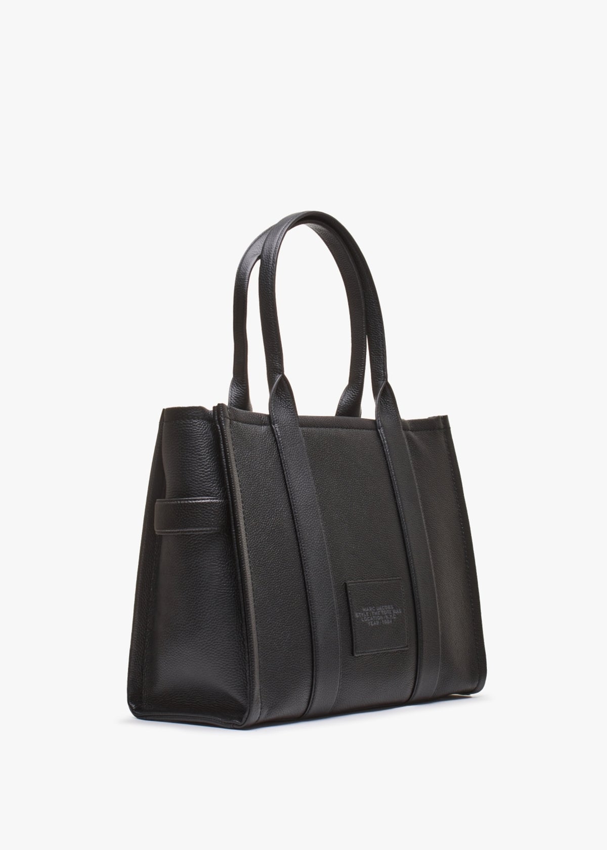The Leather Large Black Tote Bag