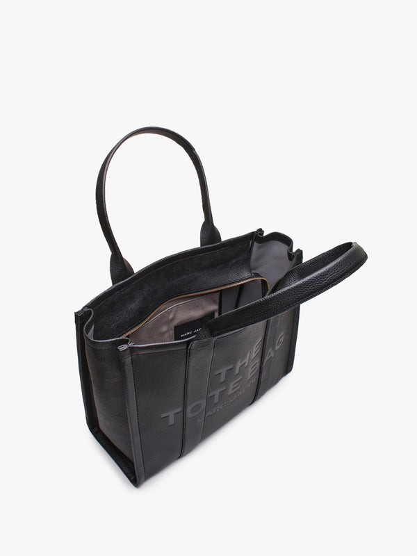 The Leather Large Black Tote Bag