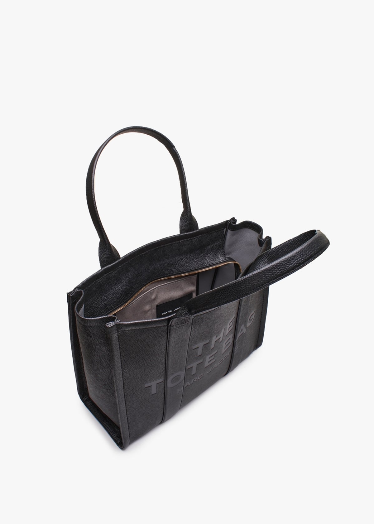 The Leather Large Black Tote Bag