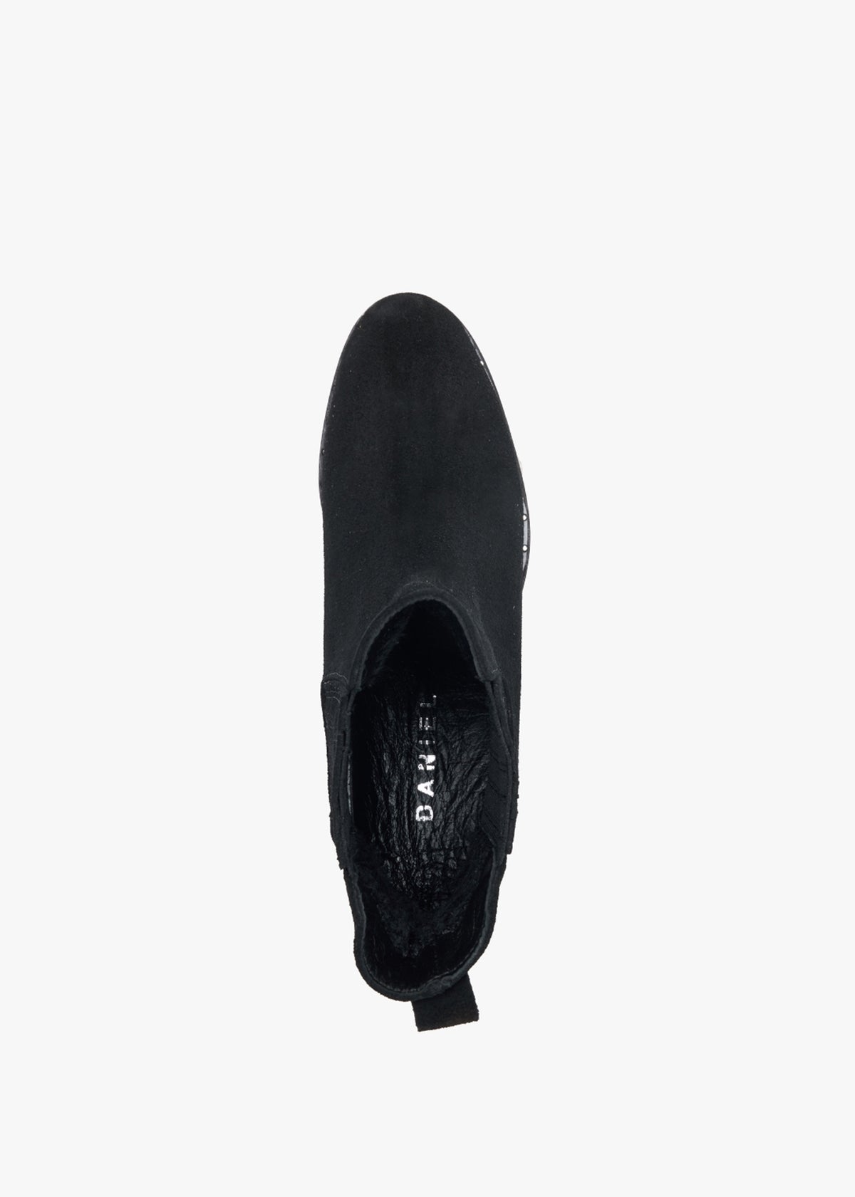 Baver Black Suede Chelsea Boots