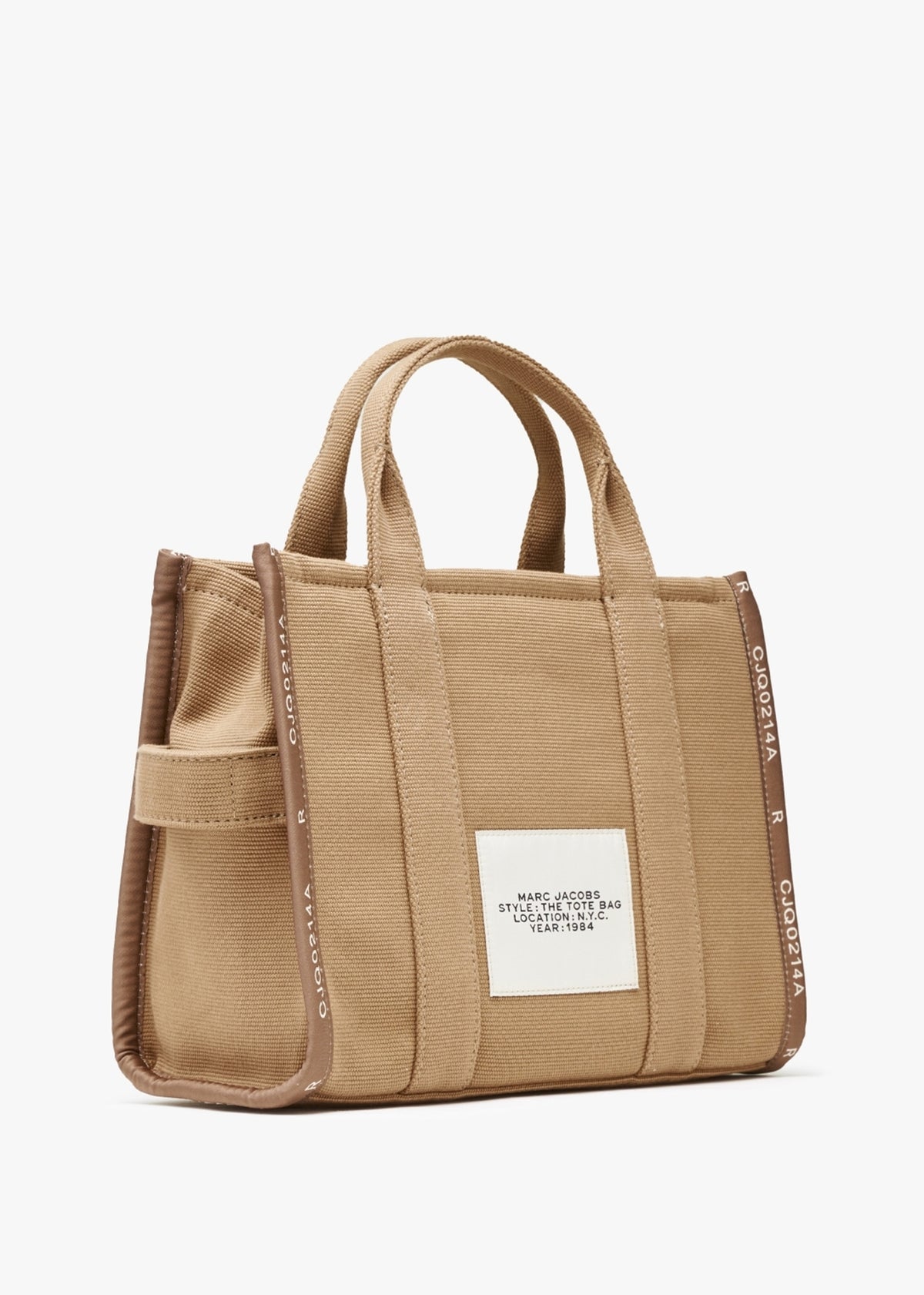 The Jacquard Medium Camel Tote Bag
