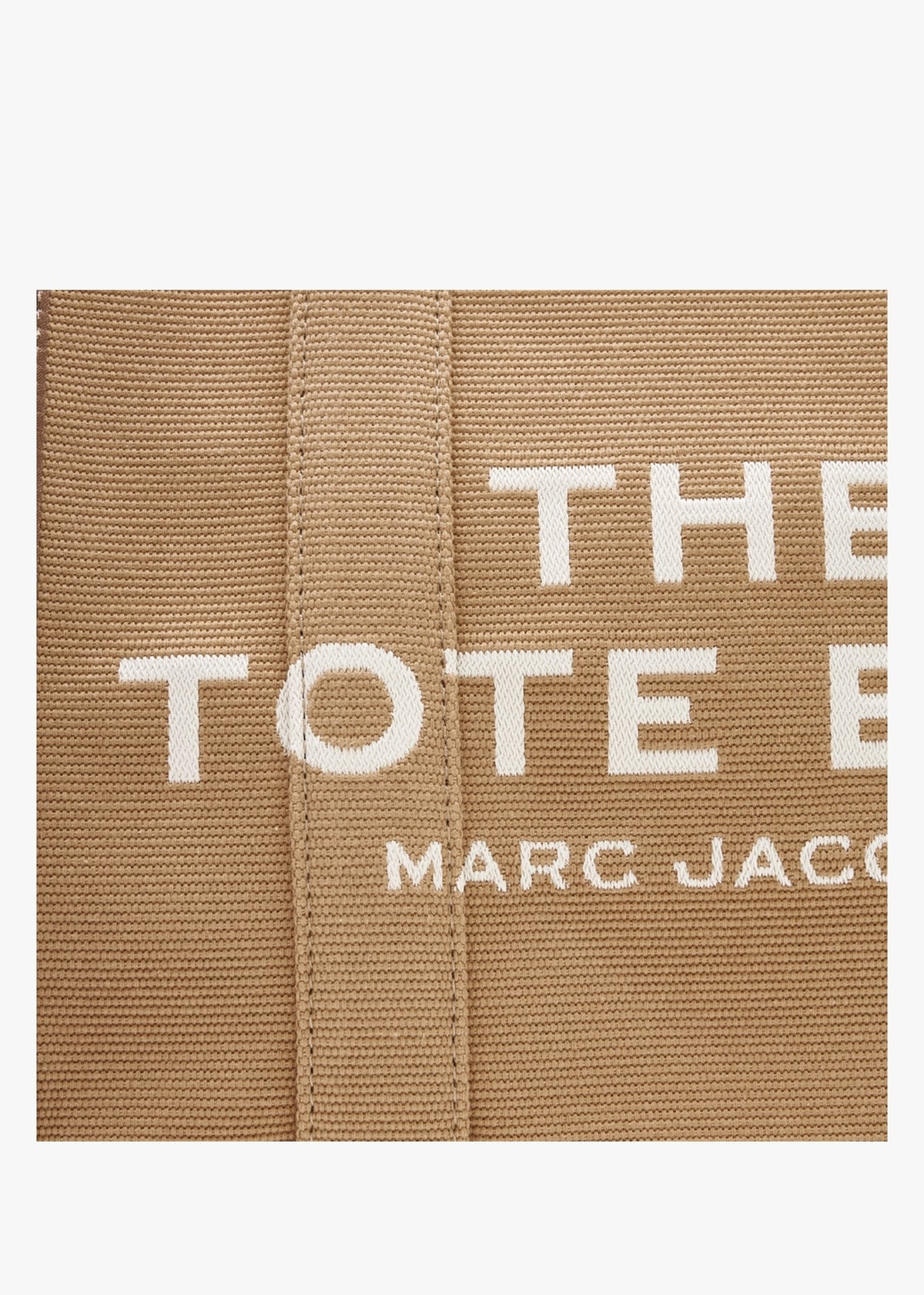 The Jacquard Medium Camel Tote Bag