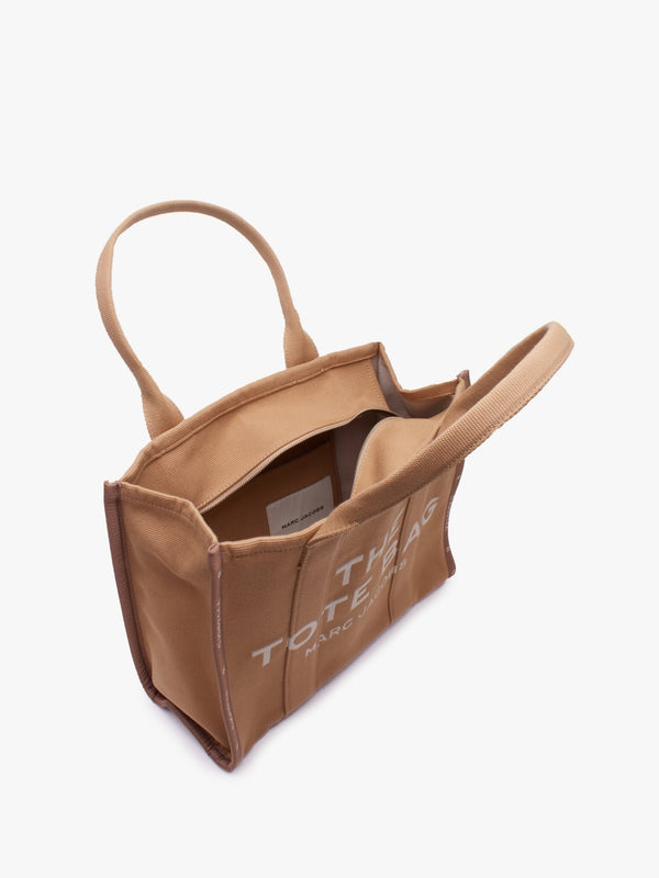 The Jacquard Large Camel Tote Bag