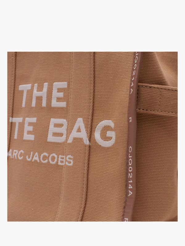 The Jacquard Large Camel Tote Bag