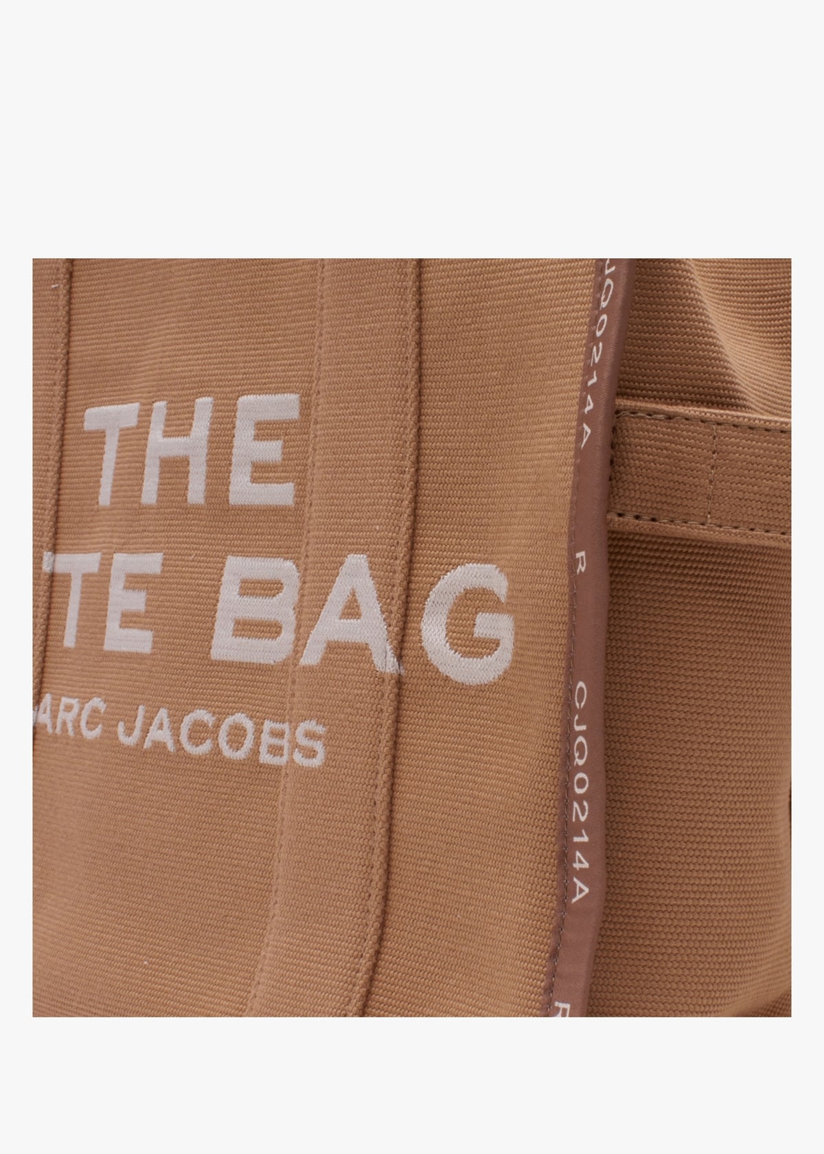 The Jacquard Large Camel Tote Bag