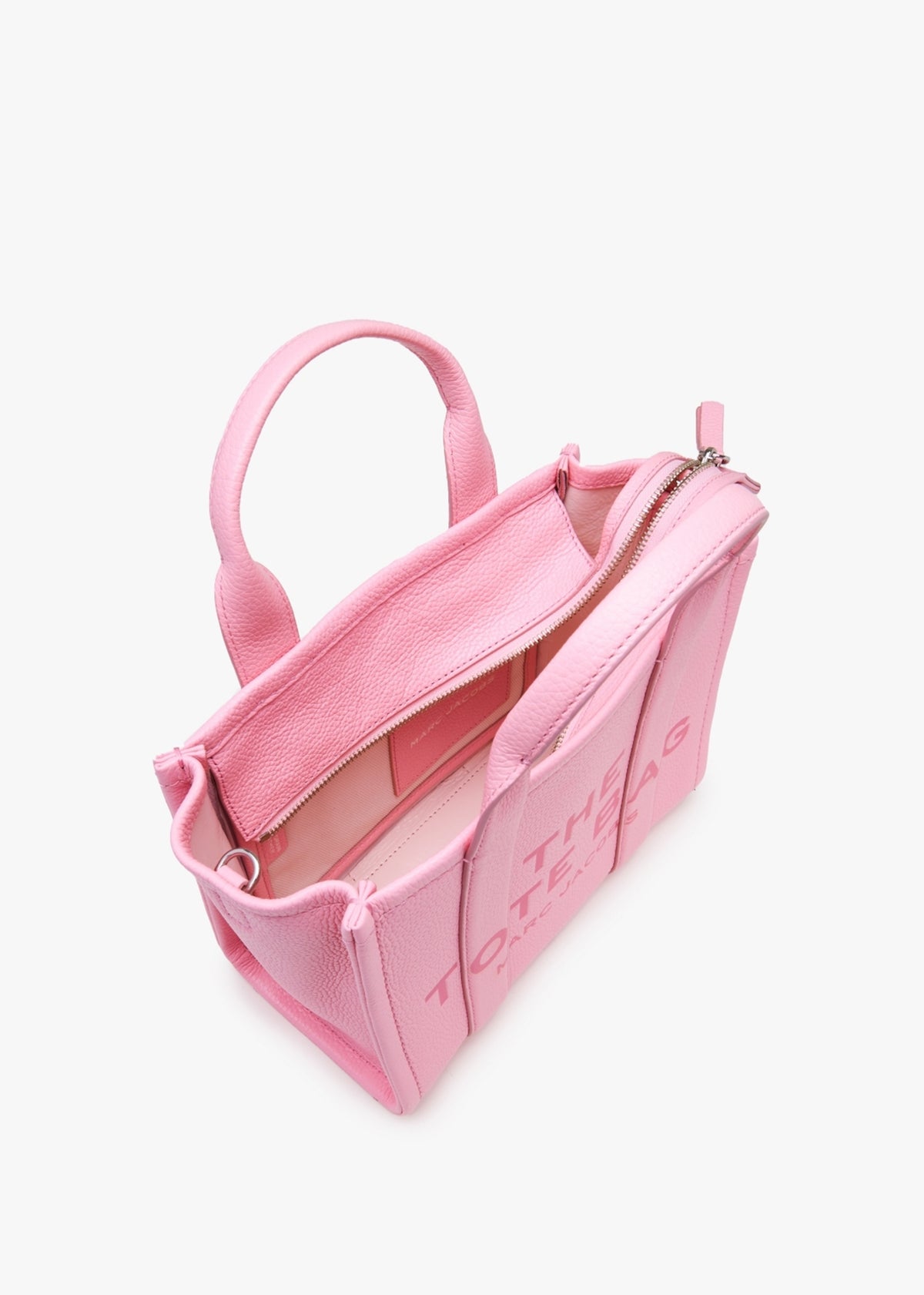 The Leather Small Fluro Candy Tote Bag