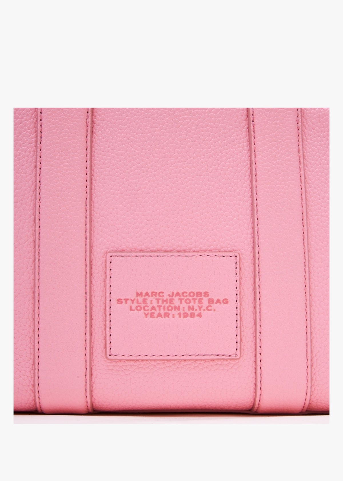 The Leather Small Fluro Candy Tote Bag