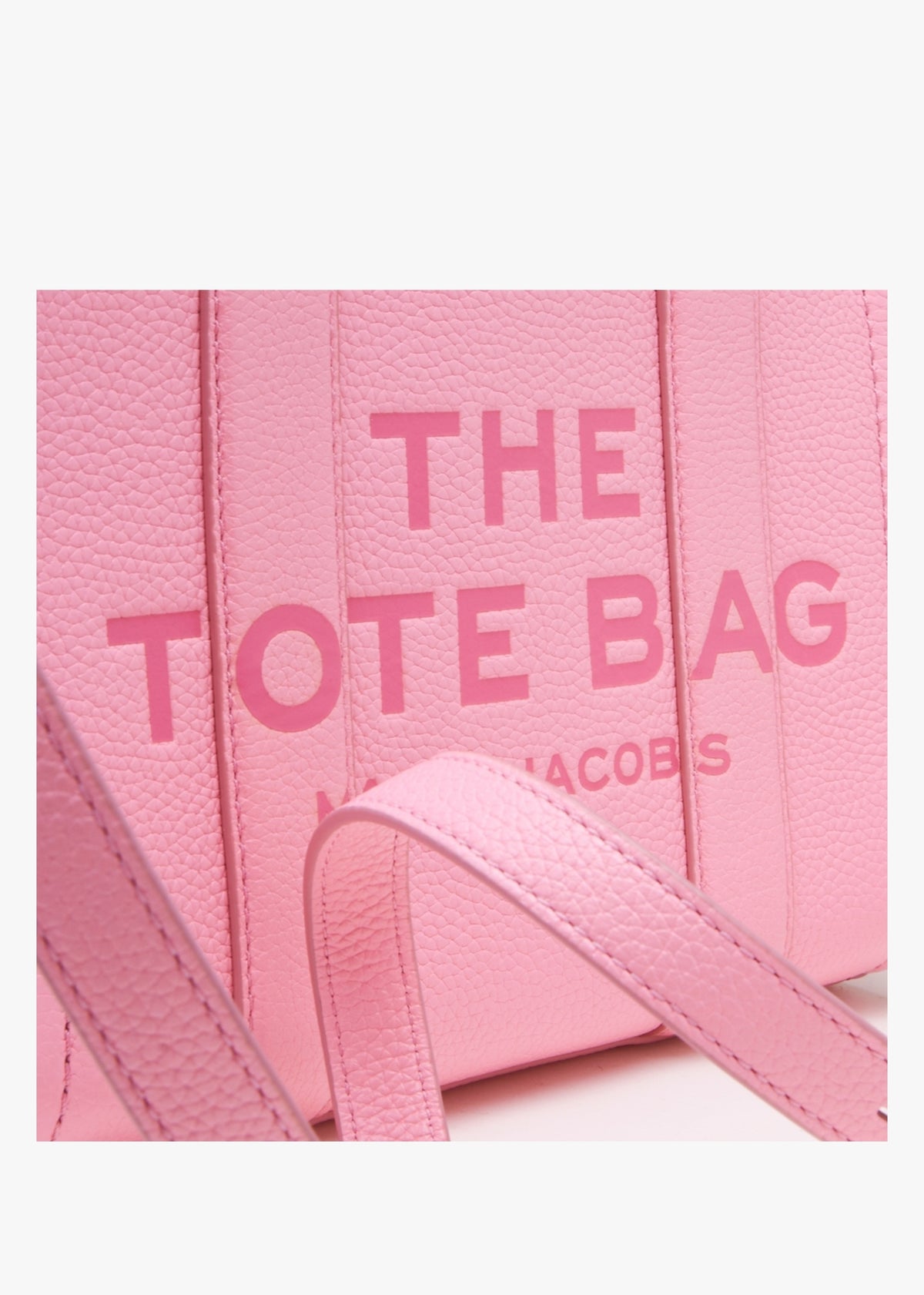 The Leather Small Fluro Candy Tote Bag