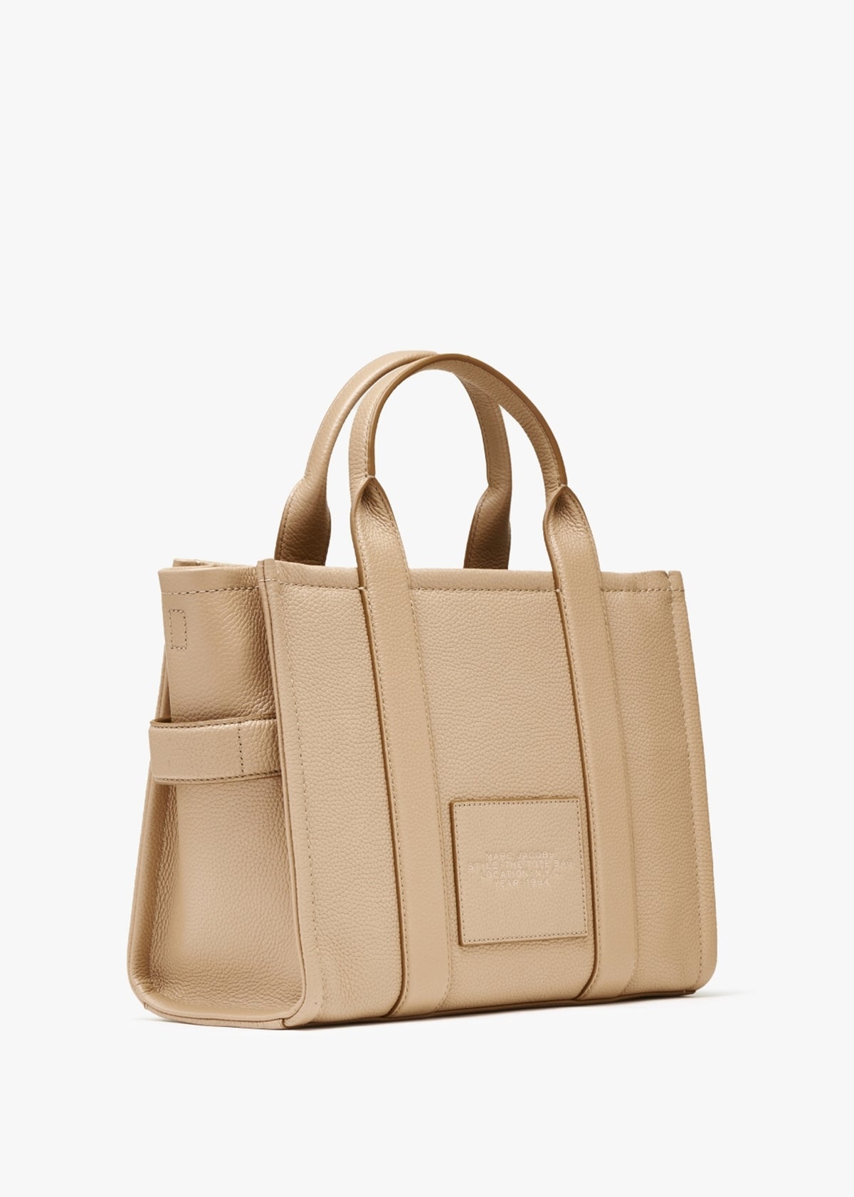 The Leather Medium Camel Tote Bag