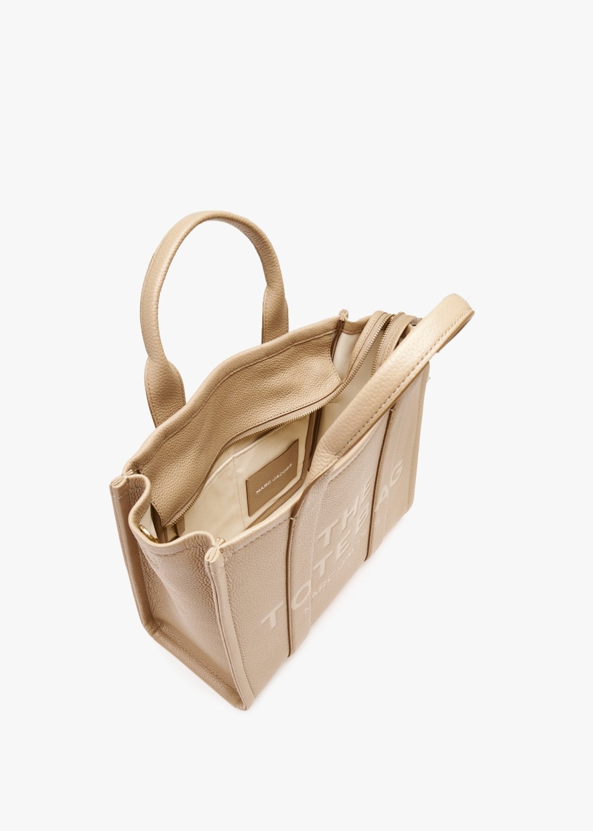 The Leather Medium Camel Tote Bag