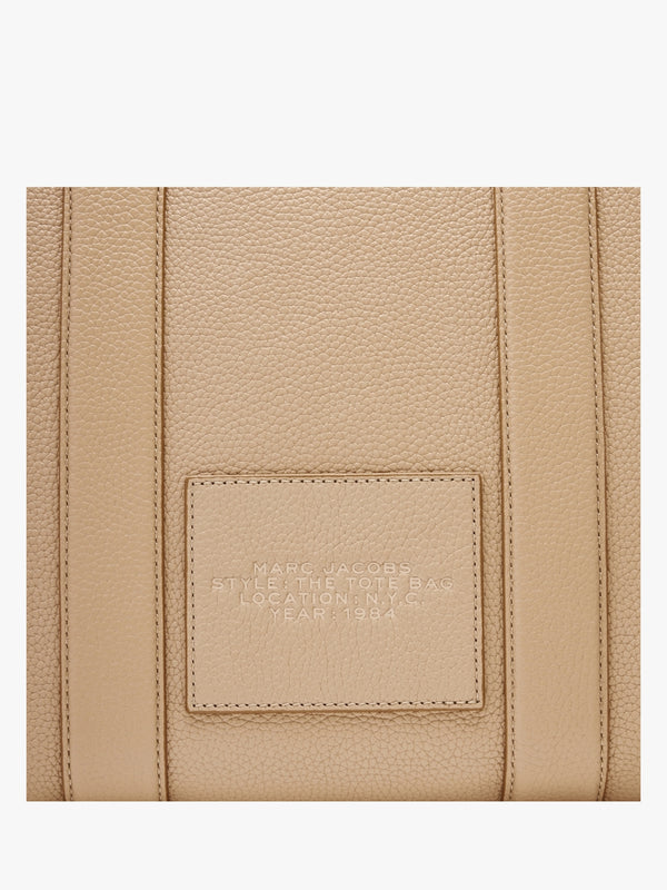 The Leather Medium Camel Tote Bag