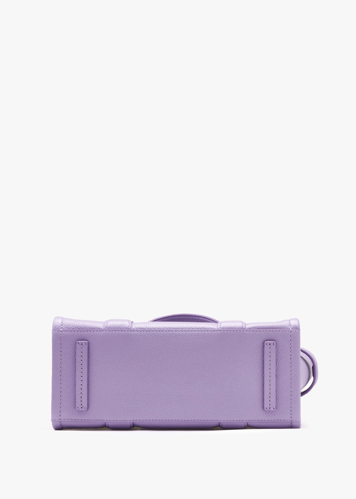 The Leather Medium Lavender Tote Bag