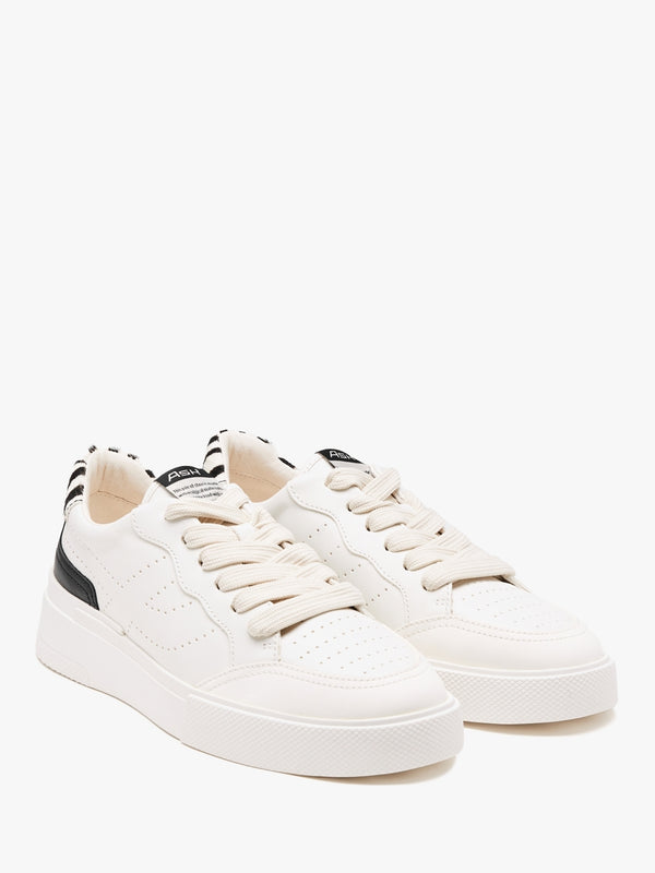 Metal Free White Pristine Leather Trainers