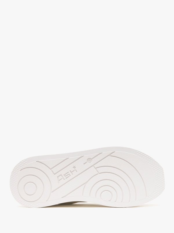 Impuls Eco Shell White Black Chrome Free Leather Trainers