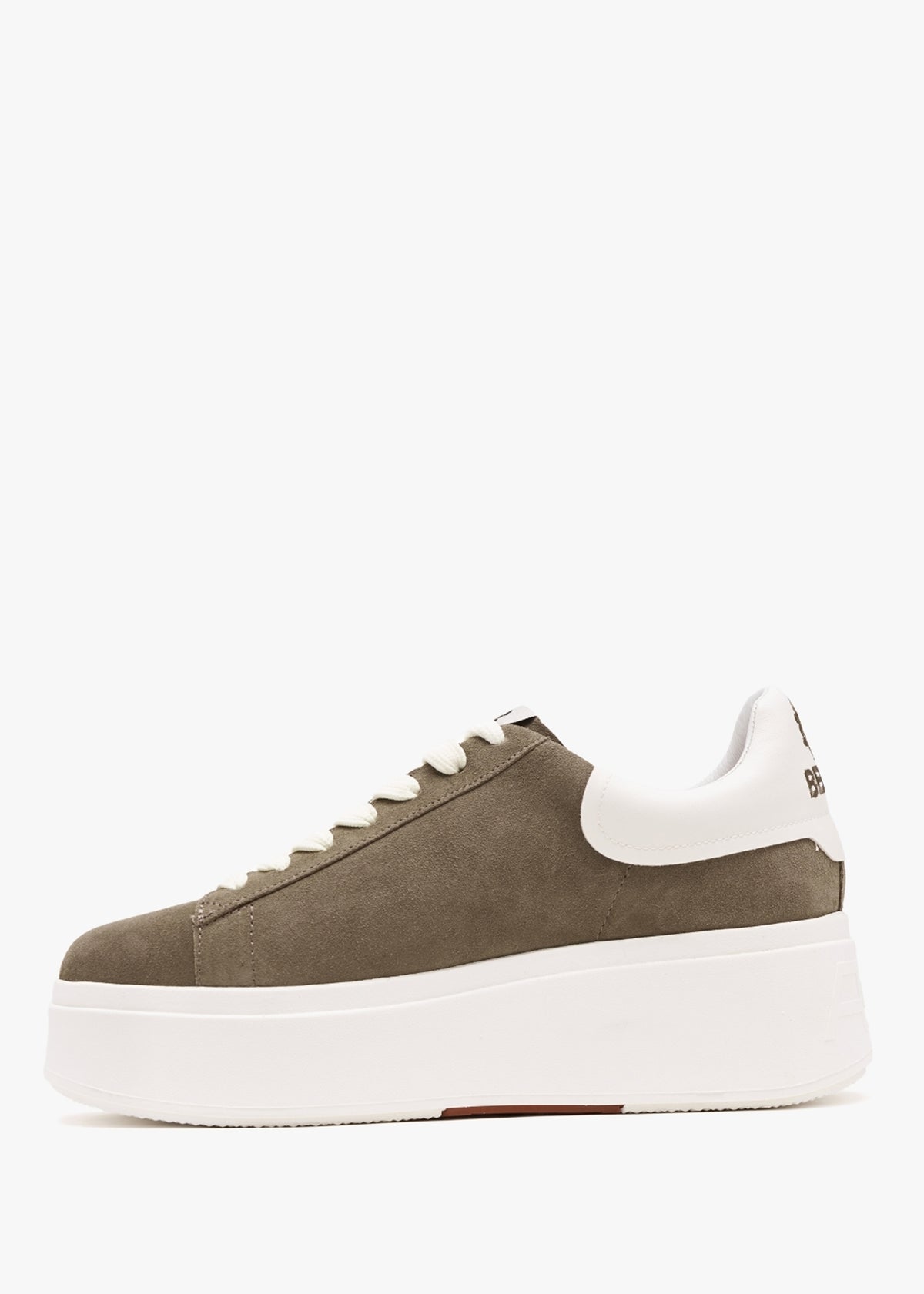 Moby Be Kind Mud Off White Chrome Free Suede Trainers