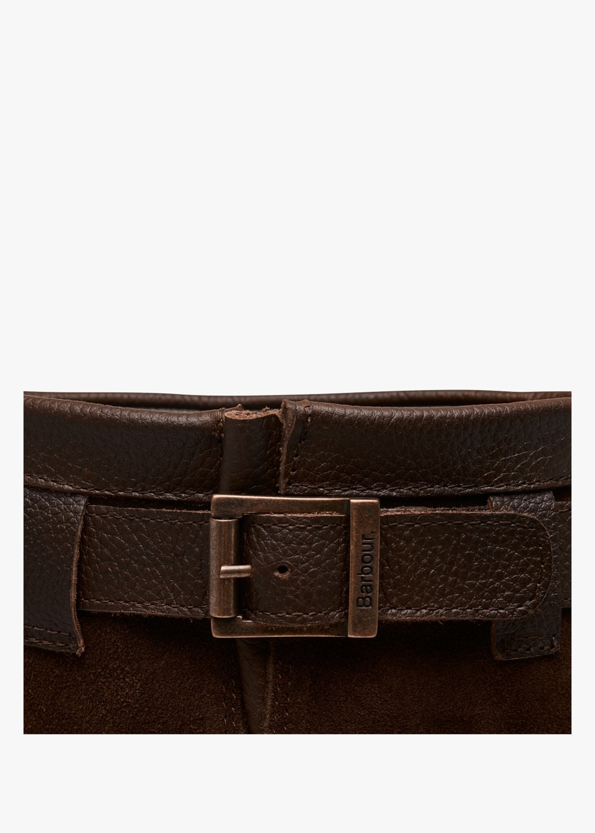 Acorn Dark Brown Leather & Suede Knee Boots
