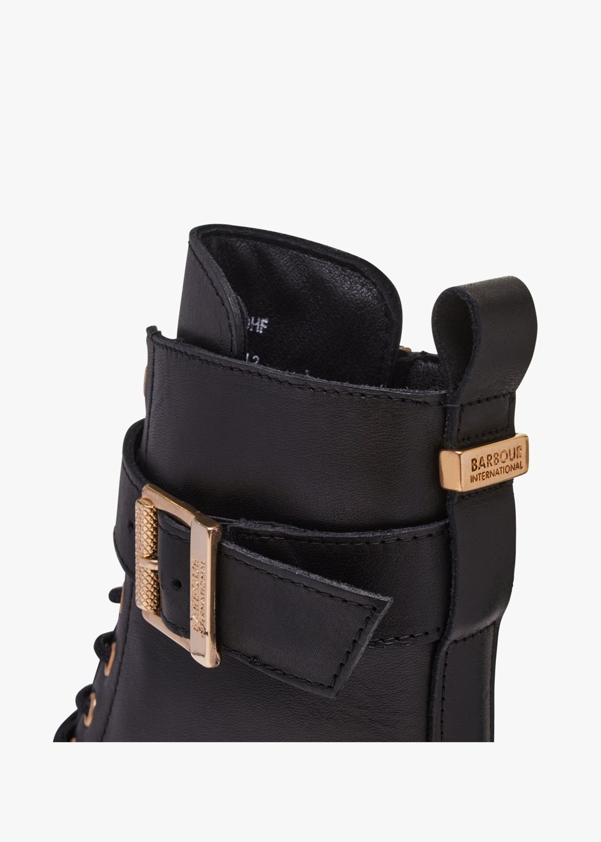 B.Intl Redgrave Classic Black Leather Ankle Boots