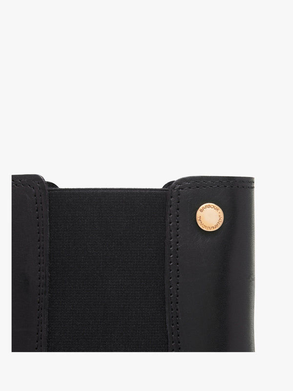 B.Intl Whitlock Black Leather Chelsea Boots