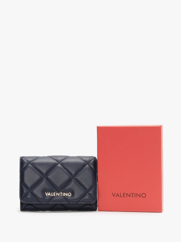Ocarina Blue Quilted Wallet