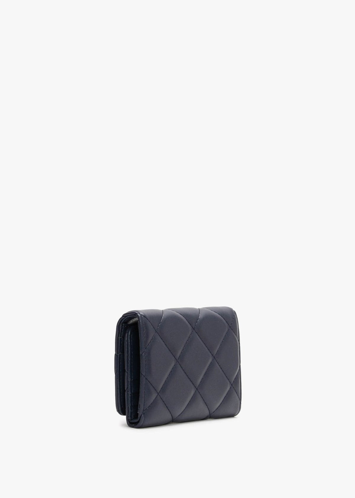 Ocarina Blue Quilted Wallet