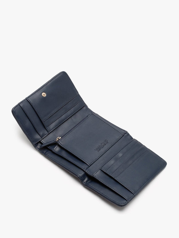 Ocarina Blue Quilted Wallet