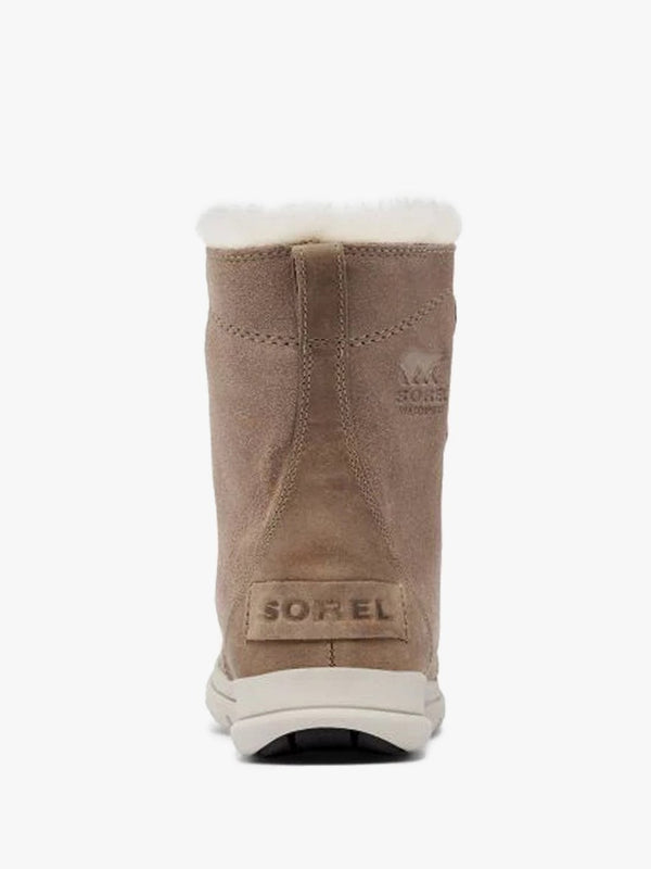 Explorer Joan Ash Brown Leather & Suede Ankle Boots