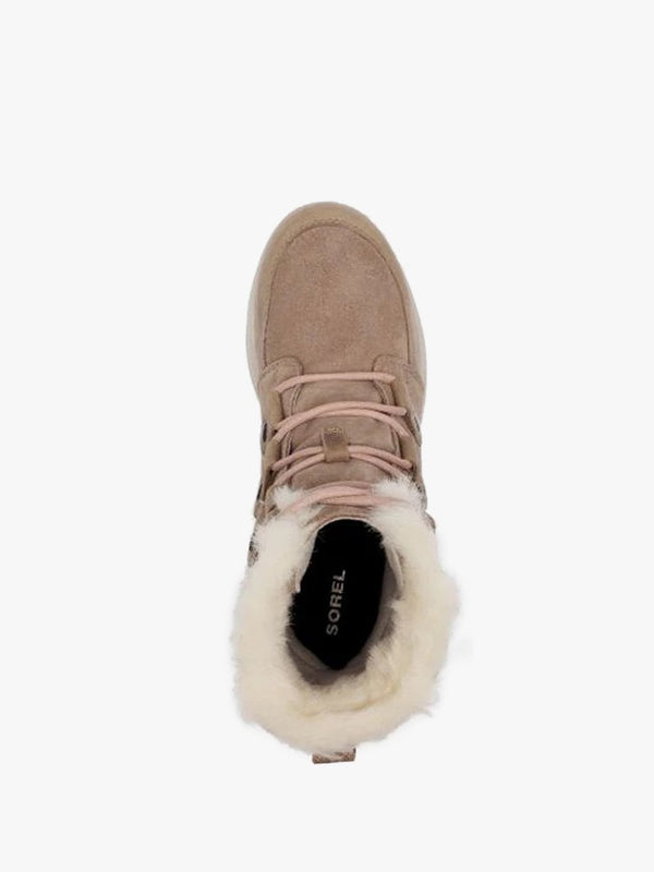 Explorer Joan Ash Brown Leather & Suede Ankle Boots