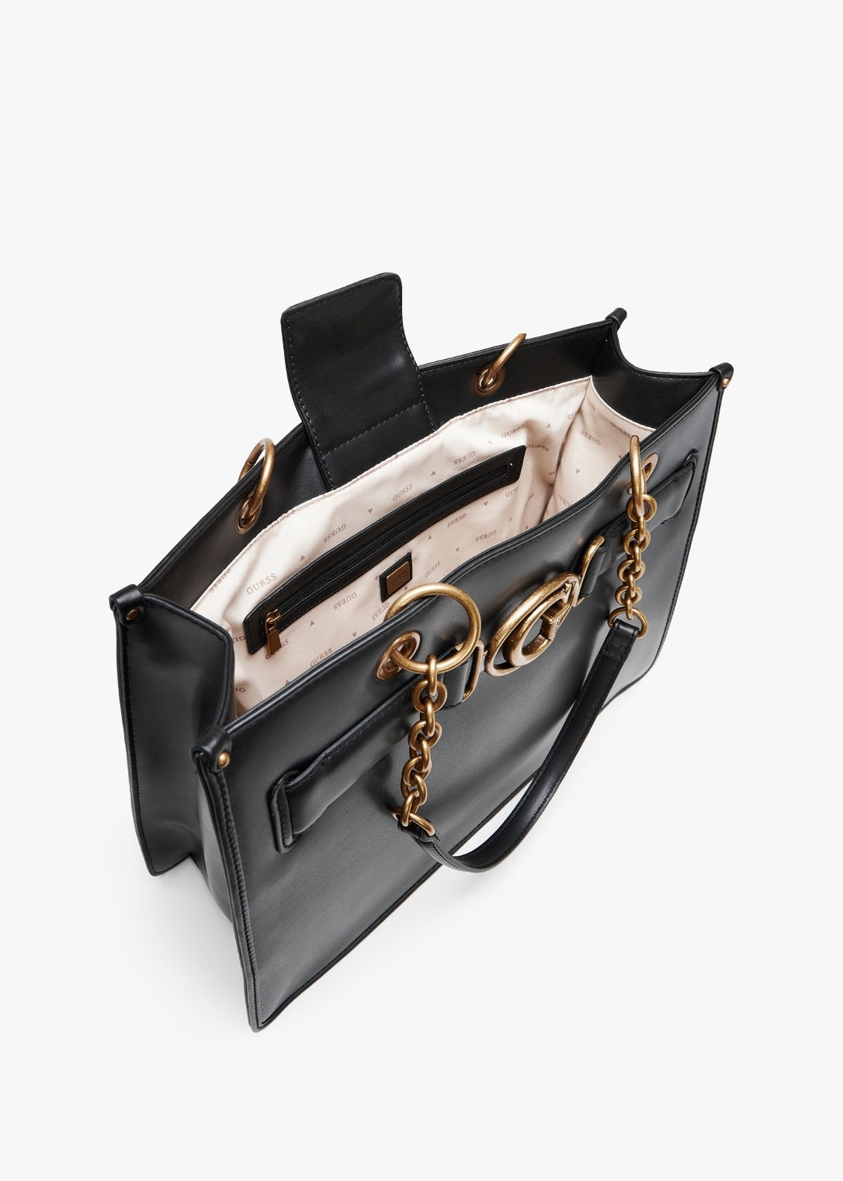 Aviana II Black Tote Bag