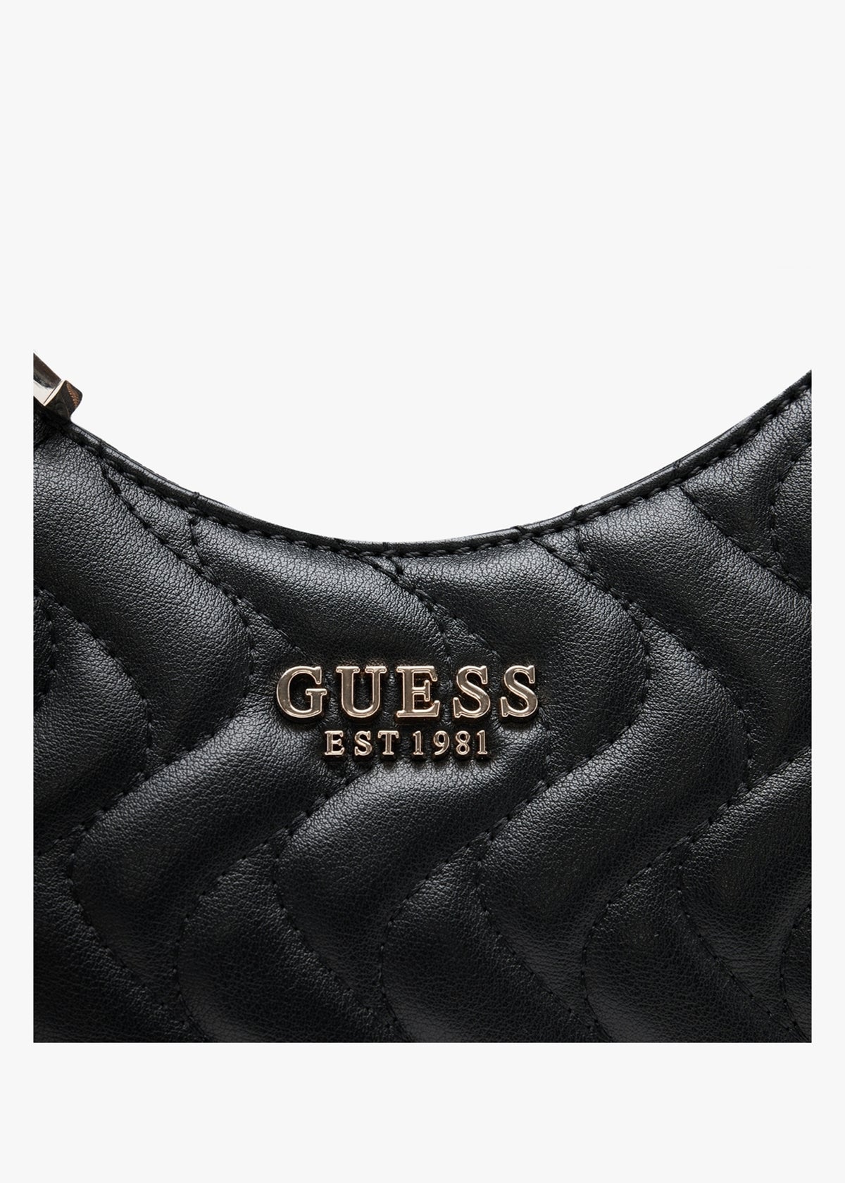 Eco Mai Black Quilted Cross-Body Bag