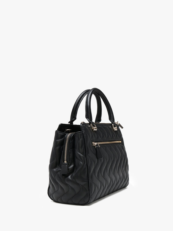 Eco Mai Society Black Satchel Bag