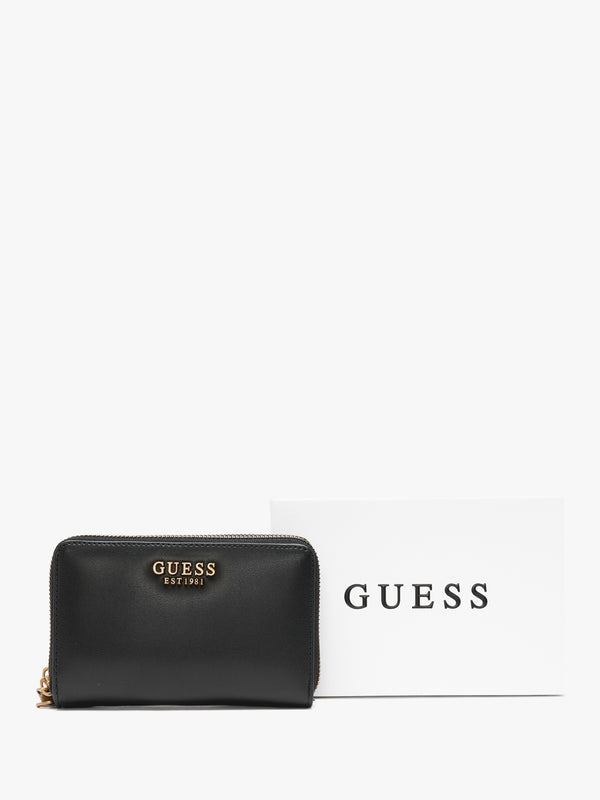 Laurel Medium Black Wristlet Wallet