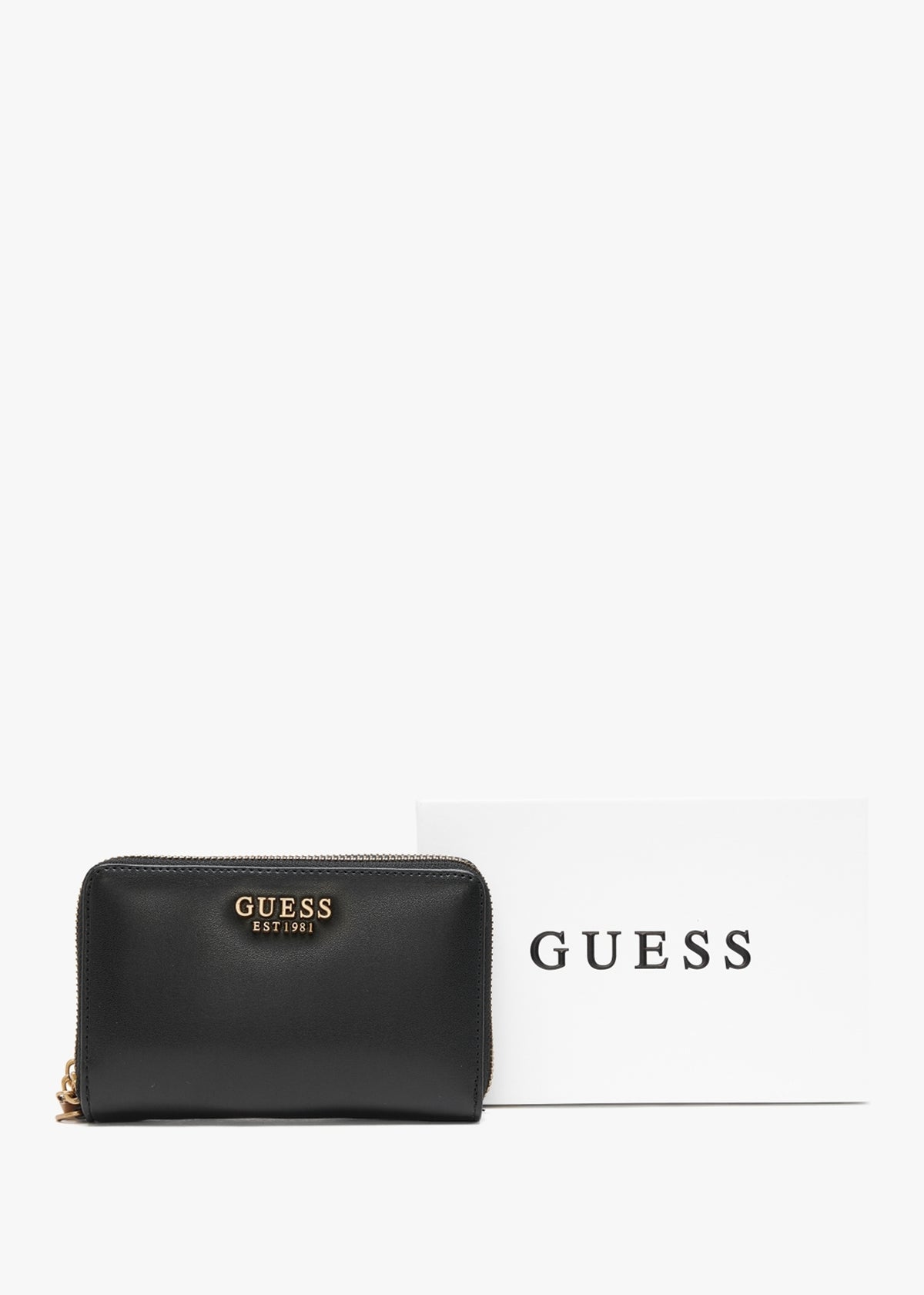 Laurel Medium Black Wristlet Wallet