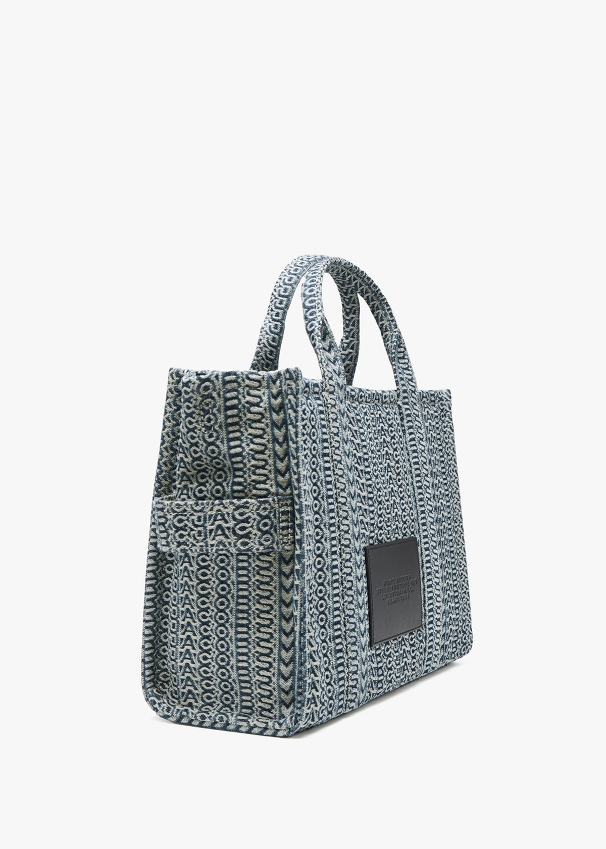 The Monogram Medium Sun Faded Denim Tote Bag