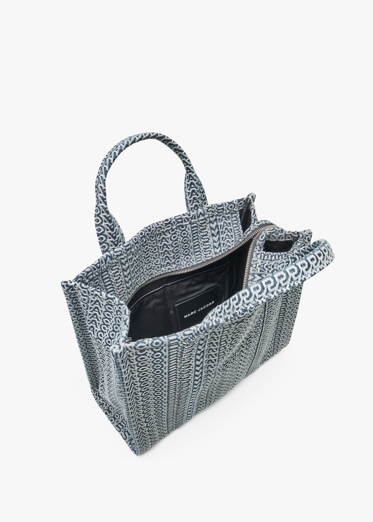 The Monogram Medium Sun Faded Denim Tote Bag