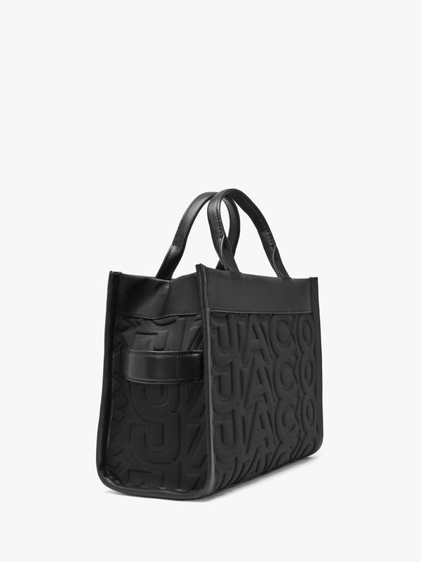 The Monogram Neoprene Medium Black Tote Bag